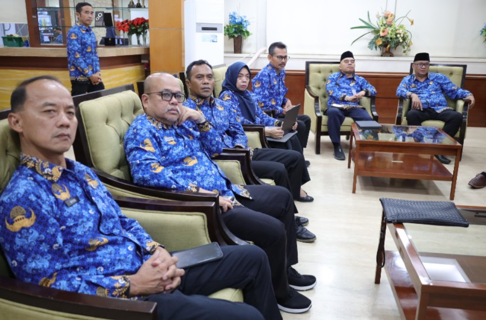 Rapat Koordinasi Penyelenggaraan Pemerintahan Daerah yang dirangkai dengan Penandatanganan Nota Kesepahaman Terkait Sinergi Tugas dan Fungsi di berbagai bidang.