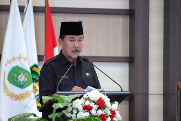 Laporan Keterangan Pertanggungjawaban (LKPJ) Kepala Daerah Bupati dan Wakil Bupati Kabupaten Kutai Kartanegara Tahun Anggaran 2024, dihadapan DPRD Kukar dalam Rapat Paripurna ke IV.