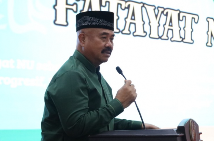 Bupati Kutai Kartanegara (Kukar) Edi Damansyah menghadiri hari puncak Peringatan Harlah Fatayat NU ke-75 Tahun 2025 di Pendopo Odah Etam.