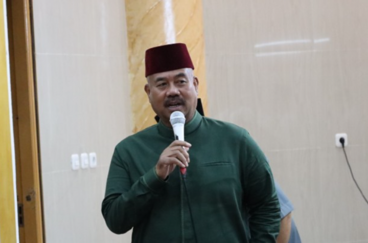 Bupati Kukar Edi Damansyah meresmikan Masjid Besar Al-Idzhar di Kecamatan Sebulu.