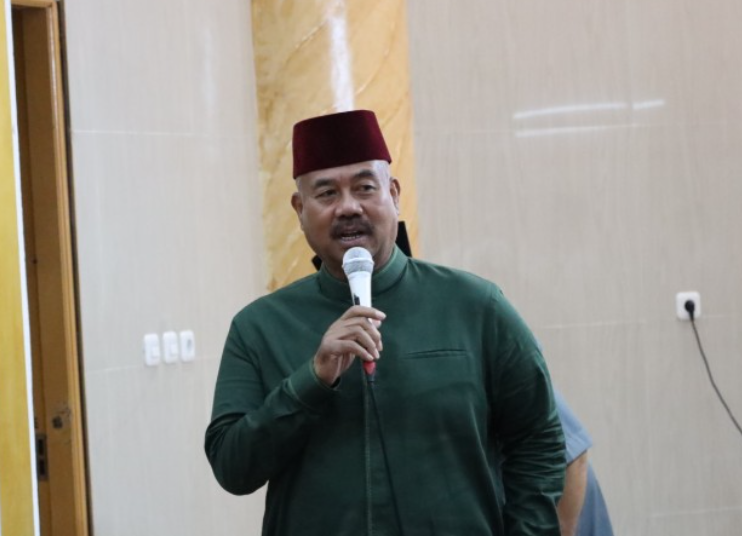 Bupati Kukar Edi Damansyah meresmikan Masjid Besar Al-Idzhar di Kecamatan Sebulu.