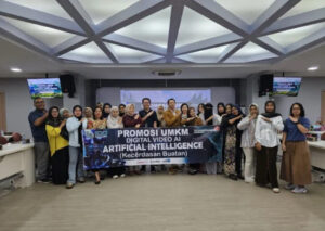 Telkom Dorong UMKM Naik Kelas Lewat Pelatihan Video Promosi Berbasis AI. (Dok. Telkom)