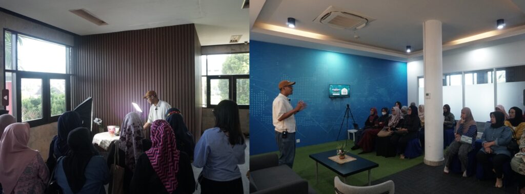 Telkom Regional 4 Kalimantan menggelar workshop fotografi produk bagi pelaku usaha mikro, kecil, dan menengah (UMKM) dalam rangkaian kegiatan Indibiz Ramadan Fest. (Sepintasinfo.com)