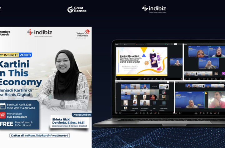 Indibiz Borneo mendorong pelaku UMKM perempuan untuk tidak hanya bertahan, tetapi berani naik kelas. (Sepintasinfo.com)